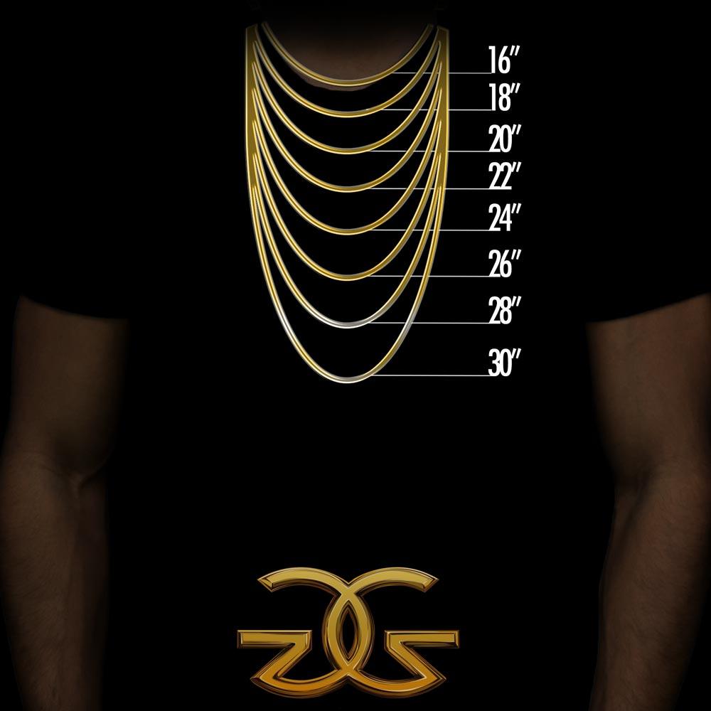 The Gold Gods Miami Cuban Link Chain (6mm)
