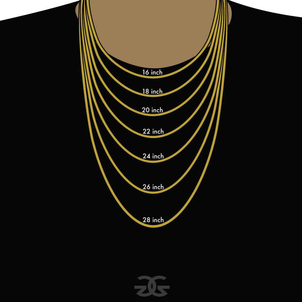 The Gold Gods Rope Gold Chain (6mm)