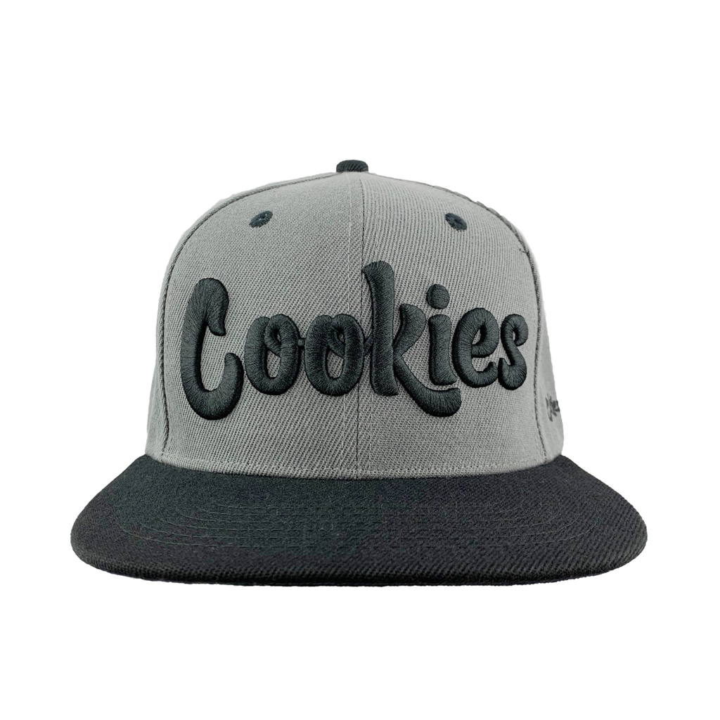 Cookies Original Logo Snapback Hat (Charcoal)