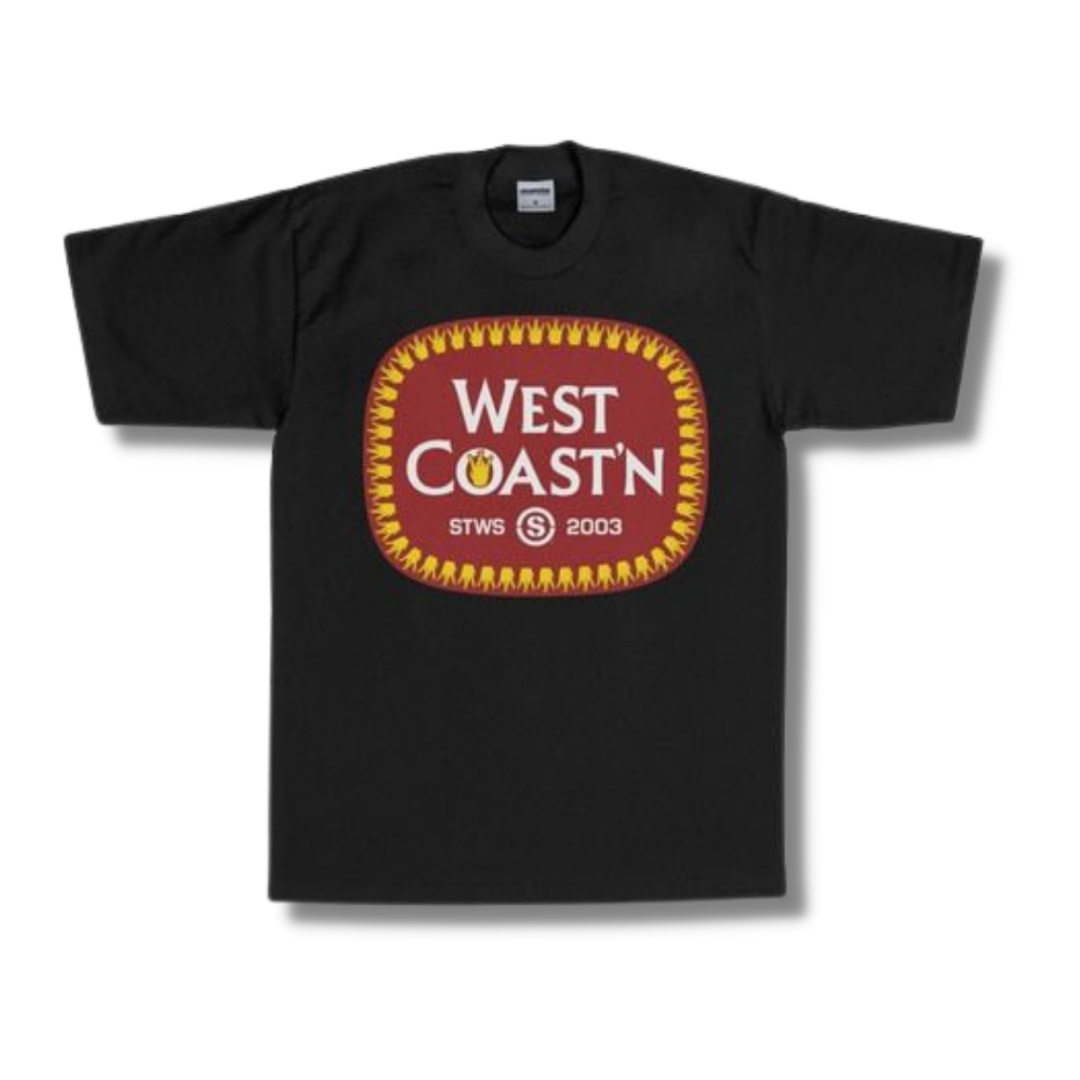 Streetwise West Coast'N Tee (Black)